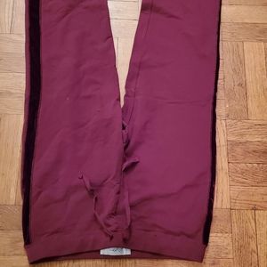 Maroon Cotton Pants